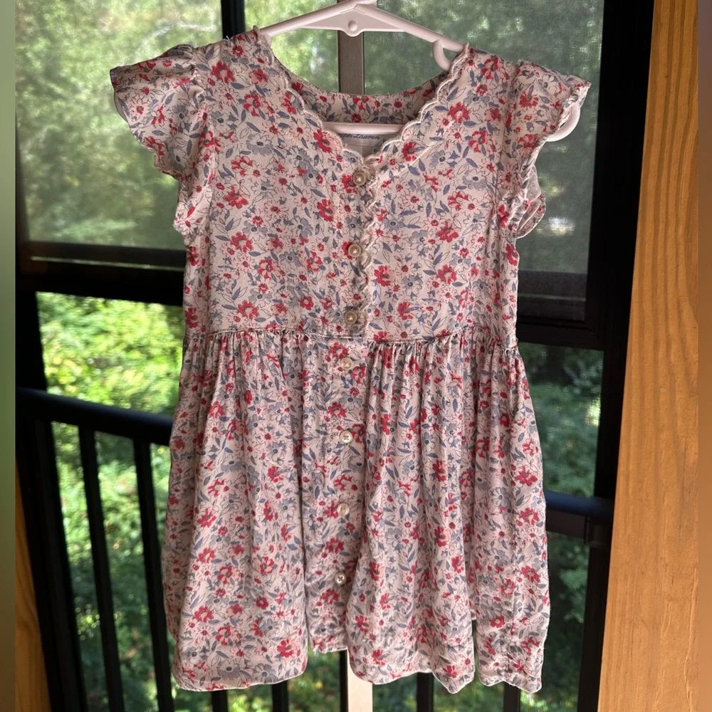 Ralph Lauren Ditsy Floral Bloom Garden Cottagecore Child’s Dress ~ 18 M